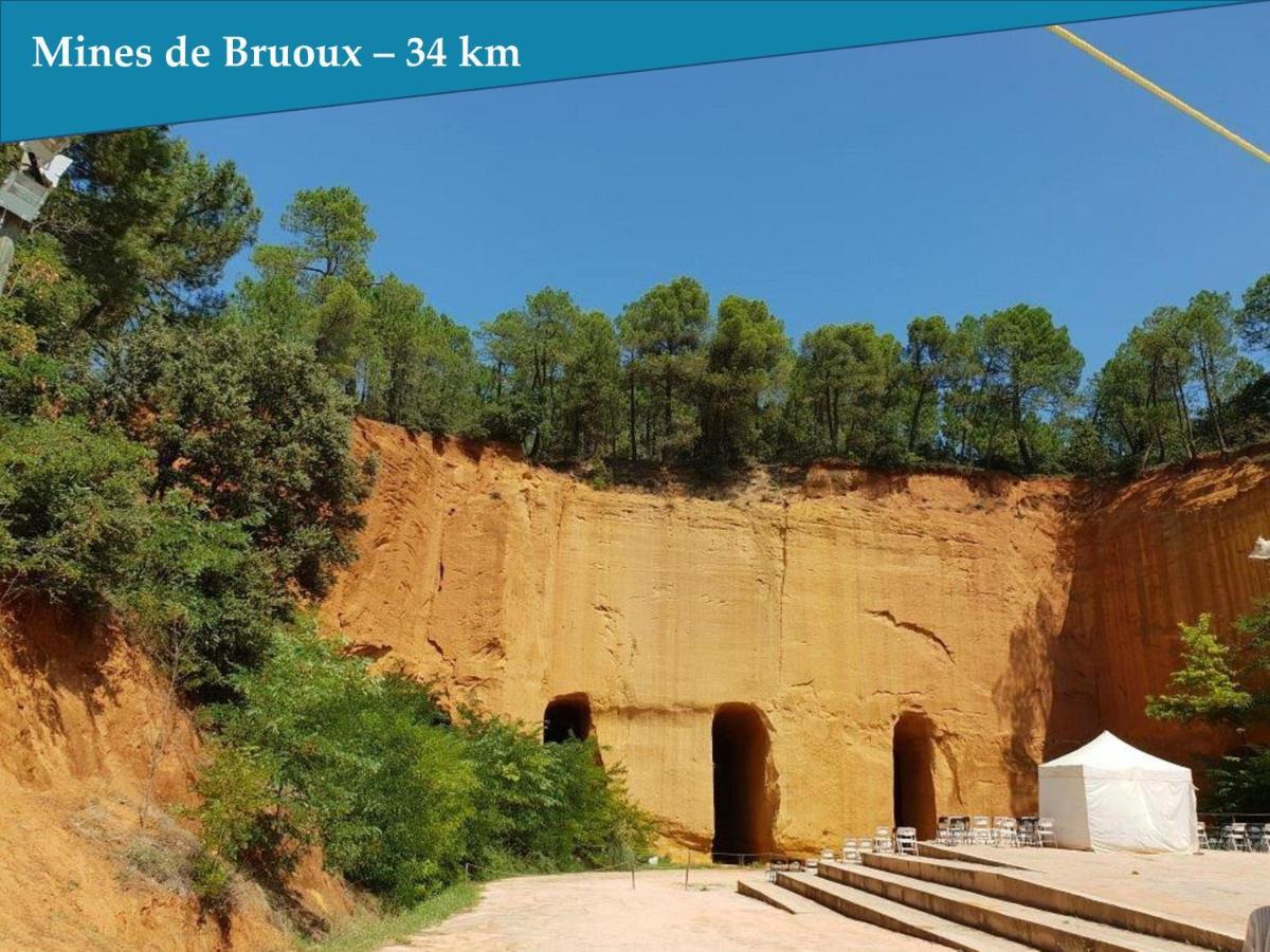 Les Bastidons De L'Isle - Le Saumane - 3 Etoiles Lägenhet Exteriör bild
